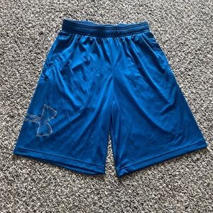 Under Armour Men's Vibrant Blue Athletic Shorts